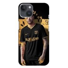 Силіконовий Чохол для iPhone 14 Plus (Gold Neymar)