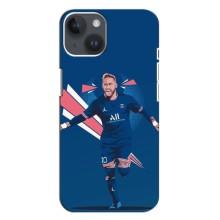 Силіконовий Чохол для iPhone 14 Plus (Святкування Неймара)