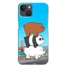 Чехлы с Пандами на iPhone 14 Plus (Друзья)
