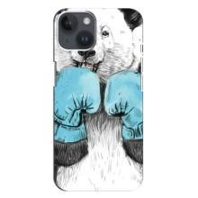 Чехлы с Пандами на iPhone 14 Plus (Панда боксер)