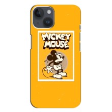 Чехлы с принтом Микки Маус на iPhone 14 Plus (Испуганный Микки)