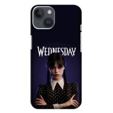 Чохол з картинкою Венсдей на iPhone 14 Plus (Wednesdey)