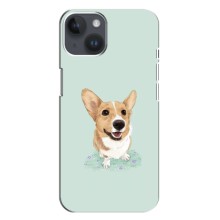 Чехлы с собаками для iPhone 14 Plus (VPrint) (Корги)