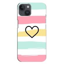 Чохли з тематикою "Маленькі Сердчеки" на iPhone 14 Plus (Гарне сердечко)