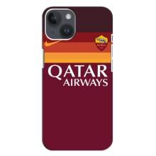 Чехлы с ТОП Футбольными клубами на iPhone 14 Plus (Roma)