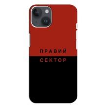 Чохли УПА (Червоно-Чорний) на iPhone 14 Plus (Правий Сектор)