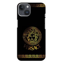 Чехлы VERSACE для Айфон 14 Плюс (PREMIUMPrint) (Logo Versace)