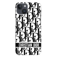 Чехол (Dior, Prada, YSL, Chanel) для iPhone 14 Plus (Christian Dior)