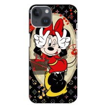 Чохол Disney Mouse iPhone 14 Plus (PREMIUMPrint) (Мінні peace)