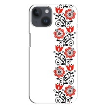 Чохол для Патріота України iPhone 14 Plus - (AlphaPrint) (Яскрава вишиванка)