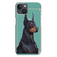 Чехол ДОБЕРМАН для iPhone 14 Plus (Король доберман)