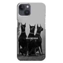 Чехол ДОБЕРМАН для iPhone 14 Plus (Три добермана)