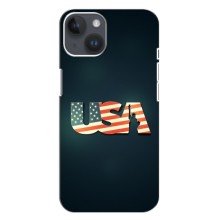 Чехол Флаг USA для iPhone 14 Plus – USA