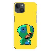Чехол ЛЕОН (Бравл Старс)  для iPhone 14 Plus (Леон (LEON))