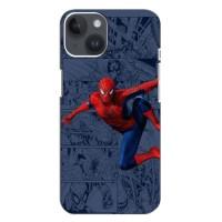 Силіконовий Чохол для iPhone 14 Plus (Людина павук)