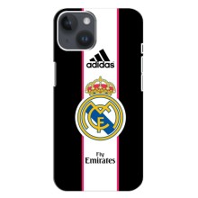 Чехол для iPhone 14 Plus с принтом (Лого Real Madrid)