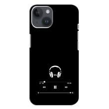 Чохол з картинками на чорному фоні для iPhone 14 Plus (Плеєр)