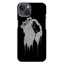 Чохол з Короною Айфон 14 Плюс - (AlphaPrint) – Принцеса