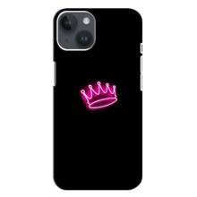 Чохол з Короною Айфон 14 Плюс - (AlphaPrint) – Яскрава корона