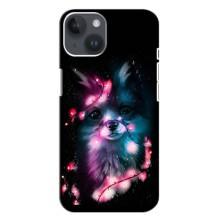Чохол з Лисичкою для iPhone 14 Plus (Чорна лисиця)