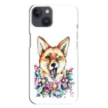 Чохол з Лисичкою для iPhone 14 Plus (Хитра лисиця)