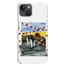 Чехол с принтом Собаки Патрон для iPhone 14 Plus (Храбрый Патрон)