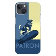 Чехол с принтом Собаки Патрон для iPhone 14 Plus (Patron)