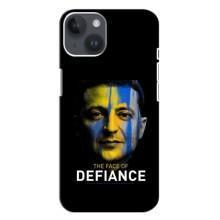 Чехол для iPhone 14 Plus (AlphaPrint - с принтом Зеленского) – В. Зеленский