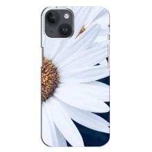 Чохол з ромашками на iPhone 14 Plus (Пів ромашки)