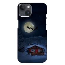 Чехол Санта Клаус для iPhone 14 Plus (Санта)
