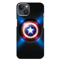 Чохол с Щітом Капітана Америки на iPhone 14 Plus (Яскраий Щит Капітана)