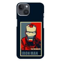 Чохол Супергерой Залізна Людина на iPhone 14 Plus (Art Iron man)