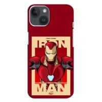 Чохол Супергерой Залізна Людина на iPhone 14 Plus (Iron man)