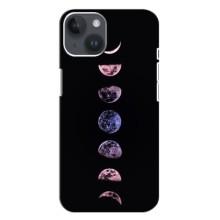 Чохол (ТПУ) з планетами на iPhone 14 Plus (Плнети)