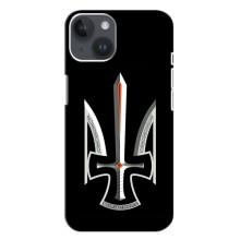 Чехол Укр Символика для iPhone 14 Plus (Герб Свобода или Смерть)