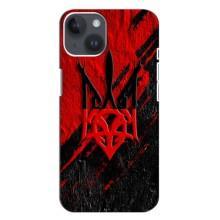 Чехол Укр Символика для iPhone 14 Plus (Герб Украины)