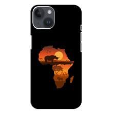 Літній Чохол на iPhone 14 Plus (Карта)