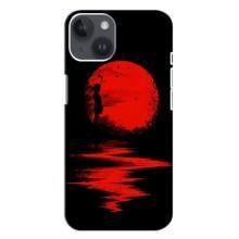 Літній Чохол на iPhone 14 Plus (Червоний Захід сонця)
