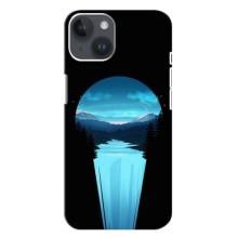 Літній Чохол на iPhone 14 Plus (Синій Водоспад)