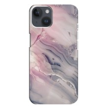 Мраморний чехол на iPhone 14 Plus (VPrint) (Пурпурний Мрамор)