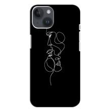 Силиконовые Чехлы Любимому человеку для iPhone 14 Plus (Влюбленная пара)