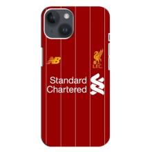 Силиконовые Чехлы принт Футбол на iPhone 14 Plus (Liverpool)
