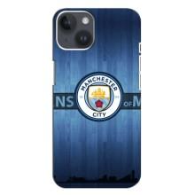 Силиконовые Чехлы принт Футбол на iPhone 14 Plus (ManCity)