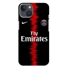 Силиконовые Чехлы принт Футбол на iPhone 14 Plus (PSG)