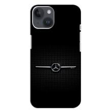 Силиконовый бампер с картинкой машины на iPhone 14 Plus (Mercedes)