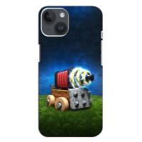 Силиконовый Чехол (атрибутика Клеш Роял) для iPhone 14 Plus (Пушка)