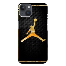 Силиконовый Чехол Nike Air Jordan на Айфон 14 Плюс (Джордан 23)