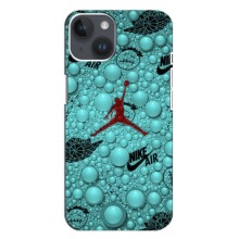 Силіконовый Чохол Nike Air Jordan на Айфон 14 Плюс – Джордан Найк