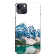 Силиконовый чехол с КАРТИНКАМИ лето для iPhone 14 Plus (AlphaPrint) (Гори)