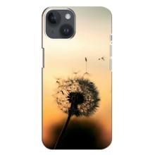 Силиконовый Чехол с одуванчиками на iPhone 14 Plus (Роздумаханый одуванчик)